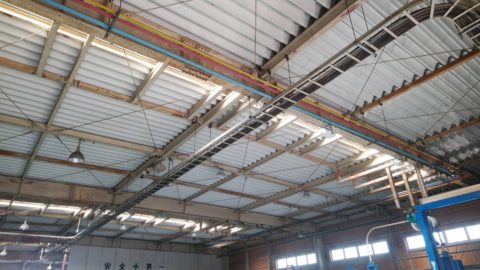 LED交換工事　S工場